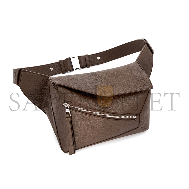 LOEWE SMALL PUZZLE BUMBAG IN GRAINED CALFSKIN B510SEBX08 (24*16*10.5cm)